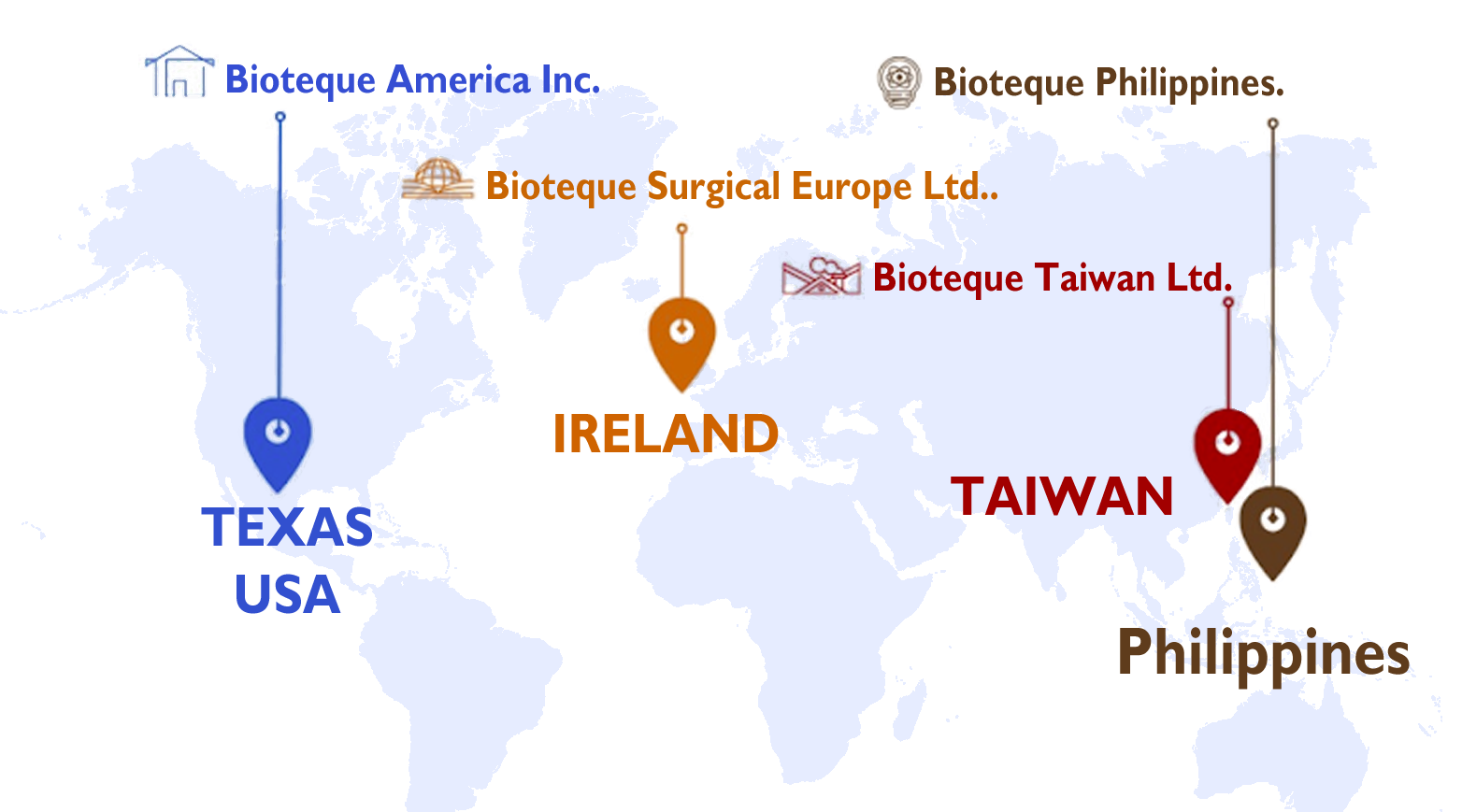 Bioteque Global Locations