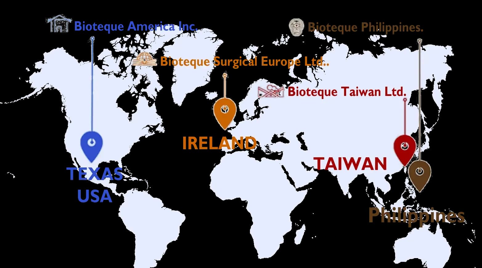 Bioteque Global Locations